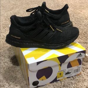 Adidas Ultraboost Women’s Black with gold